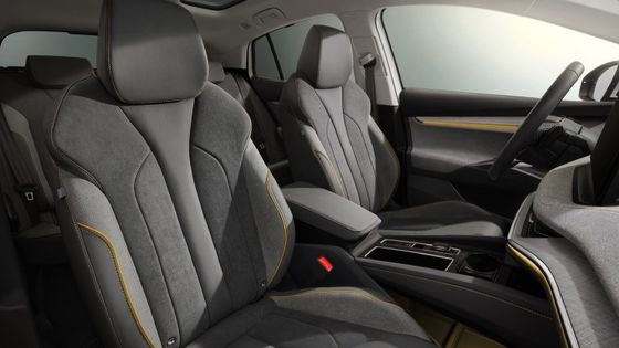 আরামদায়ক ব্যবহারিক মেড@স্কোদা ইয়েনিক কুপে60 খাঁটি বৈদ্যুতিক গাড়ি 132kw/179Ps মোট শক্তি WLTP 408km