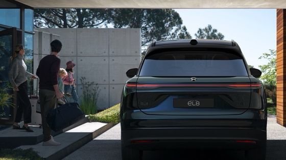 নিউ এনার্জি যানবাহন ২০২৪ নিও এল৮ ওয়েলাই ইলেকট্রিক যানবাহন ৭৫ কিলোওয়াট ব্যাটারি ৪৮০ কিলোওয়াট (৬৫৩ পি) মোটর শক্তি ৩৯০ কিমি ডব্লিউএলটিপি রেঞ্জ ইভি গাড়ি