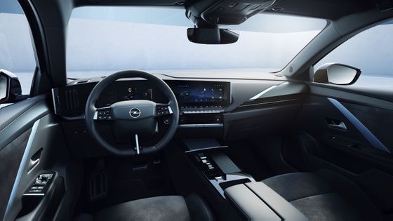 54kwh ব্যাটারি 150kw মোটর শক্তি 170km/h সর্বোচ্চ গতিতে সঙ্গে Opel Astra ইলেকট্রিক উপর আরামদায়ক ড্রাইভ বৈদ্যুতিক গাড়ির