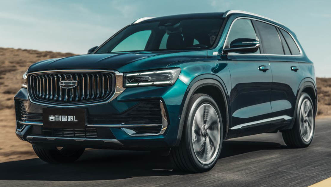 Geely Xingyue L SUV বৈদ্যুতিক যানবাহন AWD PHEV লেফট ড্রাইভ বৈদ্যুতিক গাড়ি 215km/h